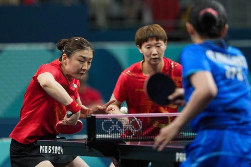 巴黎奥运会乒乓球女团金牌赛：中国vs日本,中国力克日本，再夺辉煌荣耀